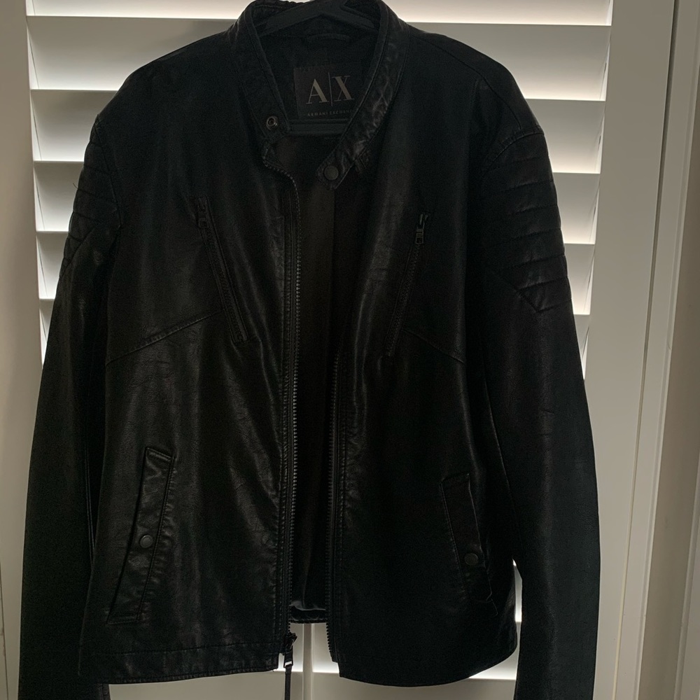 Men’s Armani Exchange black jacket